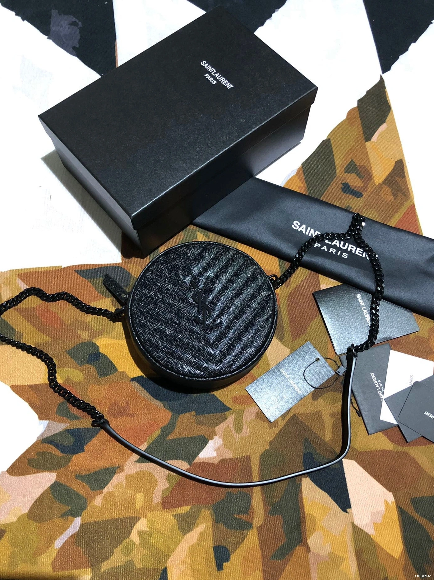 Repladies REP ROUND BAG YSL CAMERA VINYLE 0724